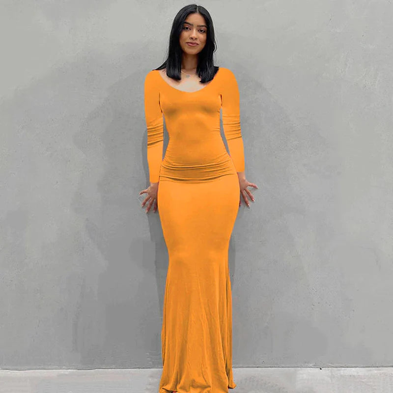 Labeless Bodycon Maxi Dresses