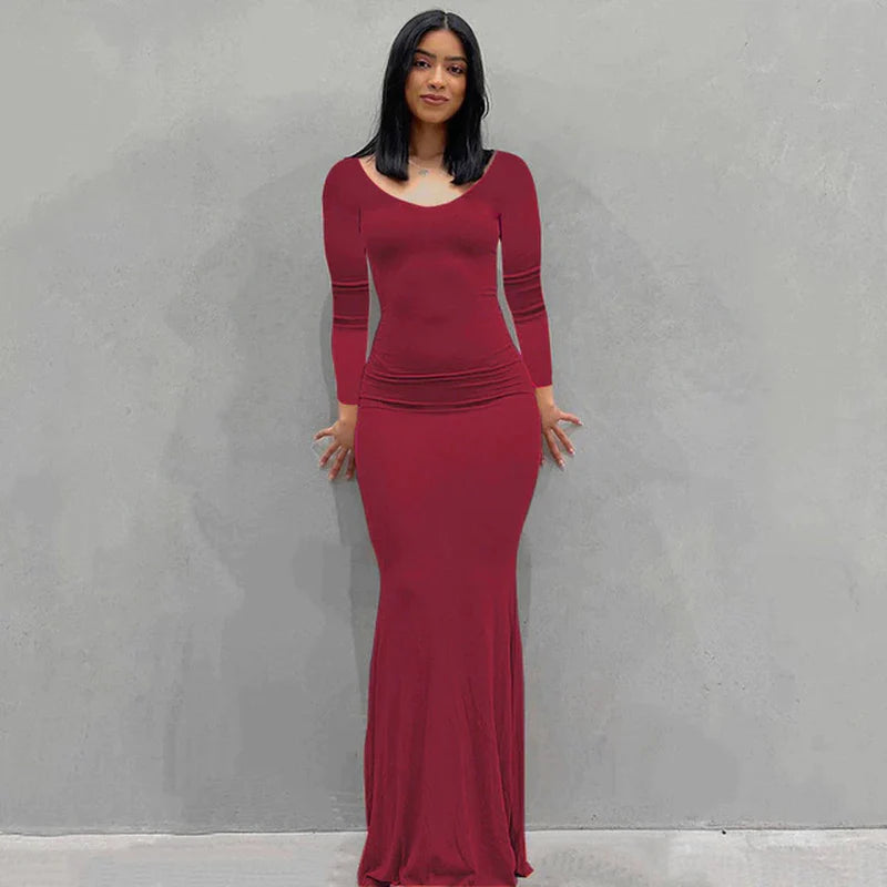 Labeless Bodycon Maxi Dresses