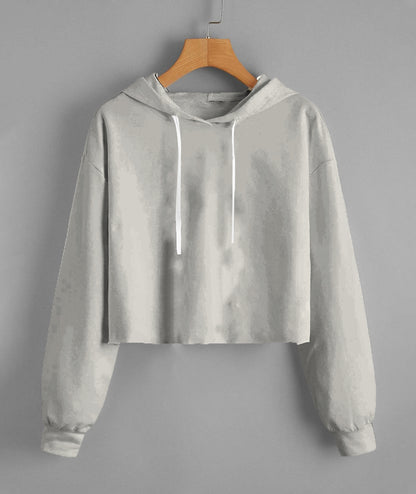 Lady'S Cropped Hoodie | Independent Trading Co. AFX64CRP