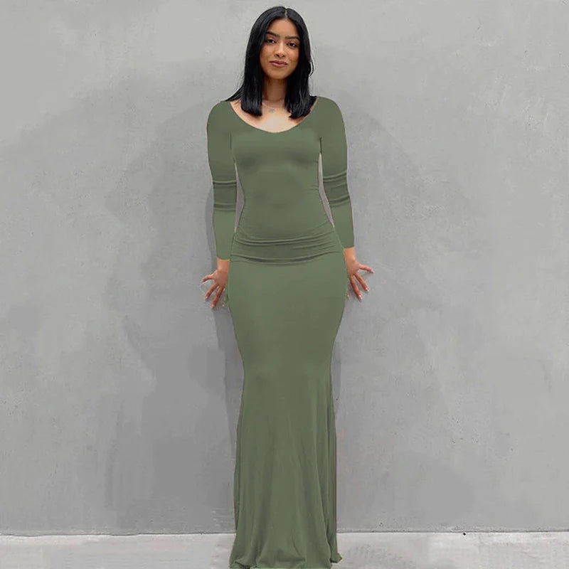 Labeless Bodycon Maxi Dresses