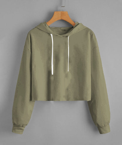 Lady'S Cropped Hoodie | Independent Trading Co. AFX64CRP