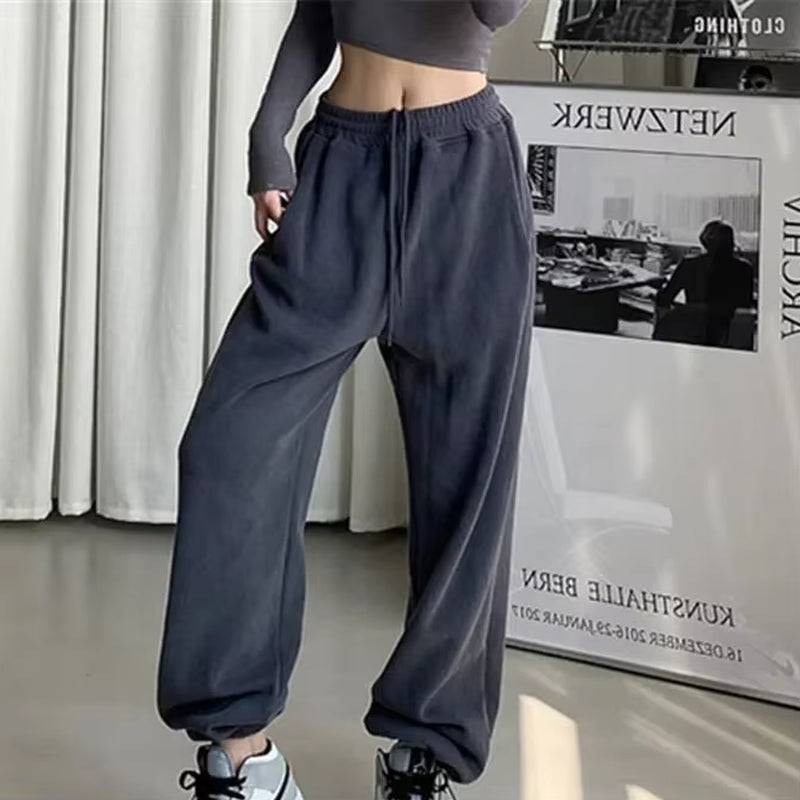 Labeless Women Jogging Sweatpants 