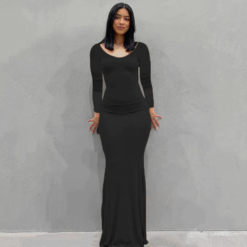 Labeless Bodycon Maxi Dresses